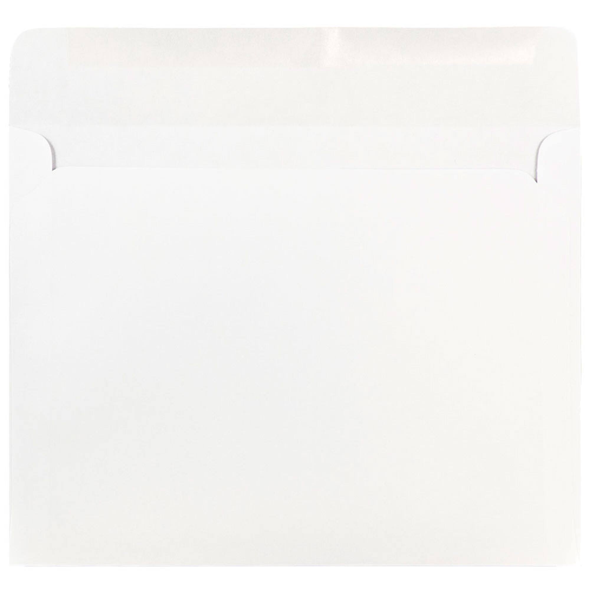 JAM Paper 8.75" x 11.5" White Booklet Commercial Envelopes, 50ct.